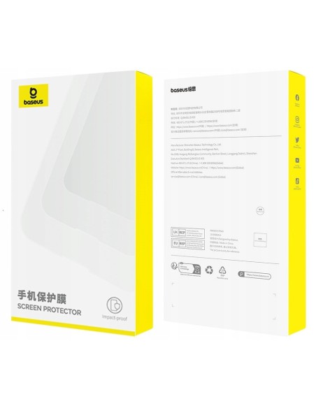 Baseus Superior Series | Prywatyzujące szkło hartowane do iPhone XR / 11, 2 sztuki + aplikator