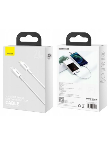 Baseus Superior Series | Kabel USB-C Lightning do iPhone Power Delivery 20W 25cm