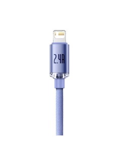 Baseus Crystal Shine | Kabel USB - Lightning do Apple iPhone iPad AirPods 2m 2.4A