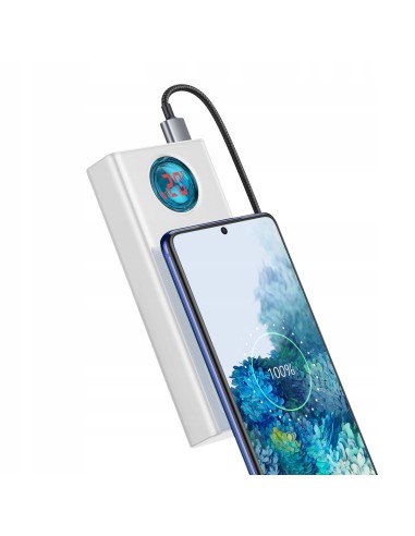 Baseus Ambilight 65W | Power Bank 30000mAh 4x USB + USB-C Power Delivery Quick Charge 3.0 Huawei SCP FCP 5A Overseas Edition