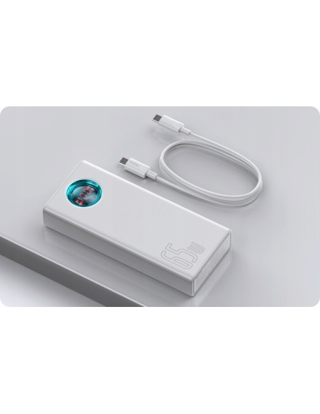 Baseus Ambilight 65W | Power Bank 30000mAh 4x USB + USB-C Power Delivery Quick Charge 3.0 Huawei SCP FCP 5A Overseas Edition