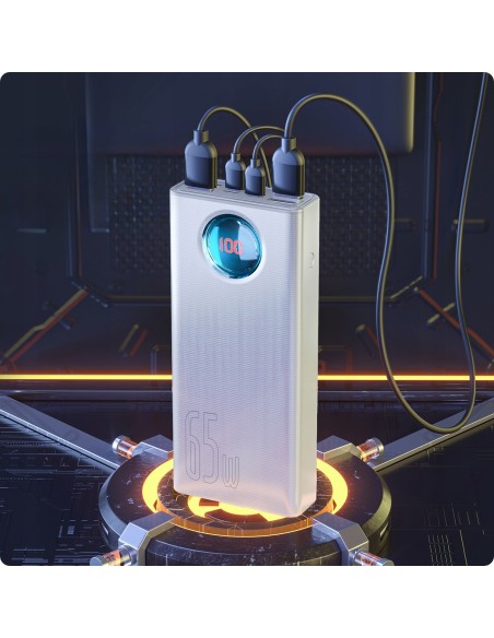 Baseus Ambilight 65W | Power Bank 30000mAh 4x USB + USB-C Power Delivery Quick Charge 3.0 Huawei SCP FCP 5A Overseas Edition