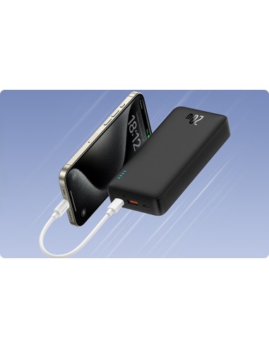 Baseus Airpow | Power Bank z szybkim ładowaniem PD 20W 20000mAh, kabel USB-C