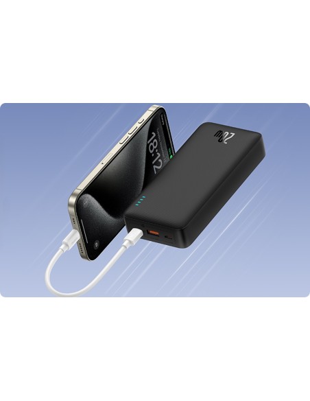Baseus Airpow | Power Bank z szybkim ładowaniem PD 20W 20000mAh, kabel USB-C