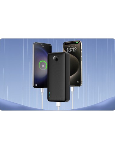 Baseus Airpow | Power Bank z szybkim ładowaniem PD 20W 20000mAh, kabel USB-C