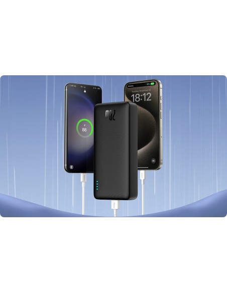 Baseus Airpow | Power Bank z szybkim ładowaniem PD 20W 20000mAh, kabel USB-C