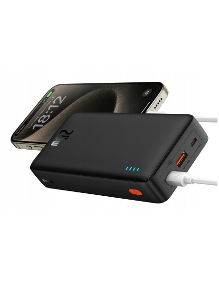 Baseus Airpow | Power Bank z szybkim ładowaniem PD 20W 20000mAh, kabel USB-C