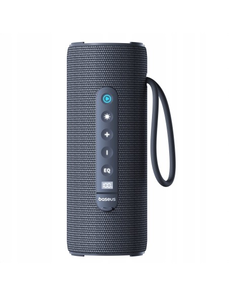 Baseus AeQur 30 | Głośnik przenośny, bezprzewodowy Bluetooth 5.3, LED RGB + aplikacja
