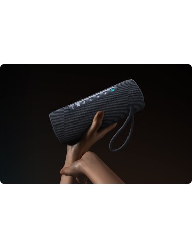 Baseus AeQur 30 | Głośnik przenośny, bezprzewodowy Bluetooth 5.3, LED RGB + aplikacja