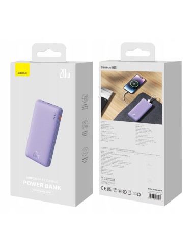 Baseus Airpow | Power Bank z szybkim ładowaniem PD 20W 10000mAh