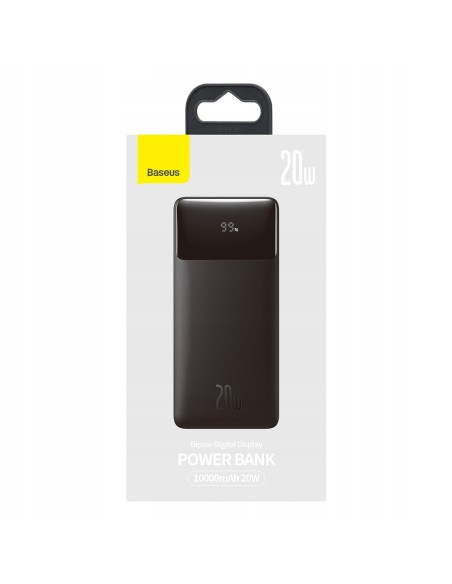 Baseus Bipow Digital Display | Power Bank 10000mAh 20W Power Delivery Quick Charge Overseas Edition