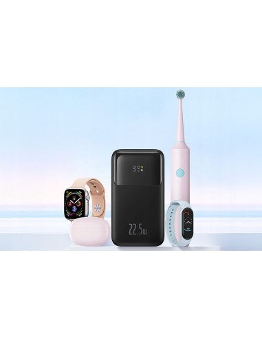 Baseus Comet Series | Power Bank z wbudowanymi kablami USB-C Lightning 10000mAh 22.5W PD QC