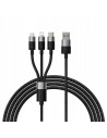 Baseus StarSpeed 1-for-3 | Kabel 3w1 USB - Micro Lightning USB-C 1.2m 3.5A