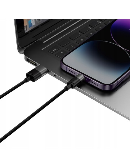 Baseus StarSpeed 1-for-3 | Kabel 3w1 USB - Micro Lightning USB-C 1.2m 3.5A