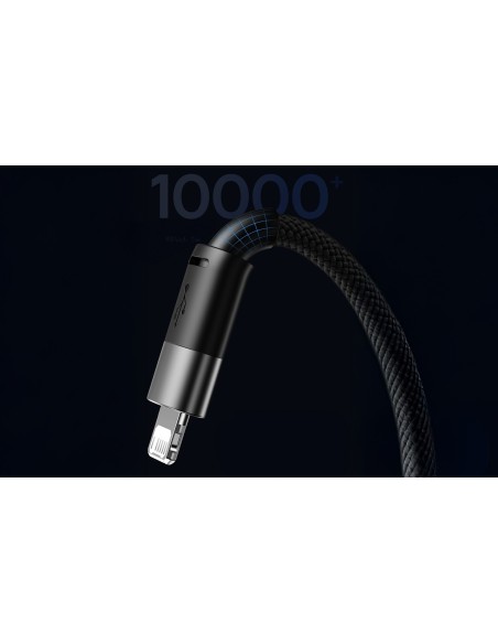 Baseus StarSpeed 1-for-3 | Kabel 3w1 USB - Micro Lightning USB-C 1.2m 3.5A