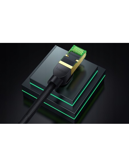 Baseus High Speed CAT8 | Kabel przewód sieciowy internetowy LAN RJ45 Ethernet CAT8 40Gb/s 2000MHz 0.5m