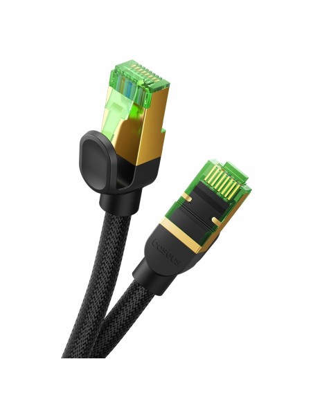 Baseus High Speed CAT8 | Kabel przewód sieciowy internetowy LAN RJ45 Ethernet CAT8 40Gb/s 2000MHz 0.5m