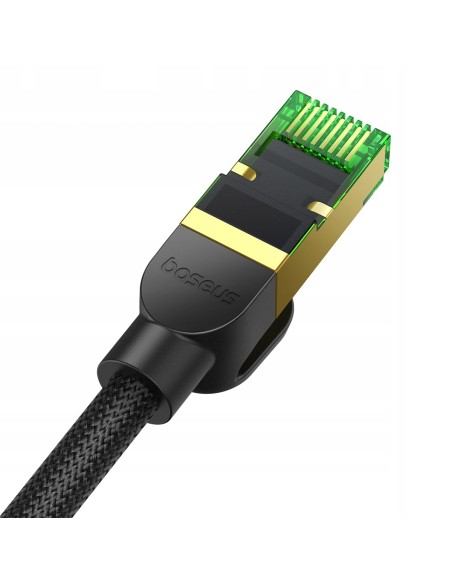 Baseus High Speed CAT8 | Kabel przewód sieciowy internetowy LAN RJ45 Ethernet CAT8 40Gb/s 2000MHz 0.5m