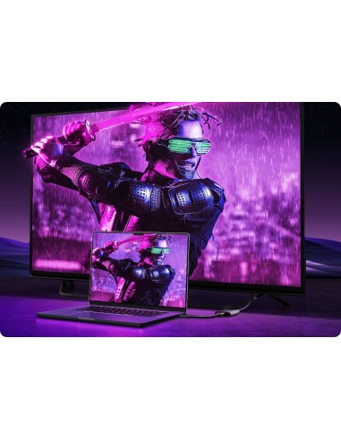 Baseus AirJoy 2-in-1 | Switch dwukierunkowy rozdzielacz HDMI Full HD 4K