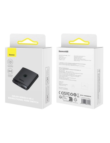 Baseus AirJoy 2-in-1 | Switch dwukierunkowy rozdzielacz HDMI Full HD 4K