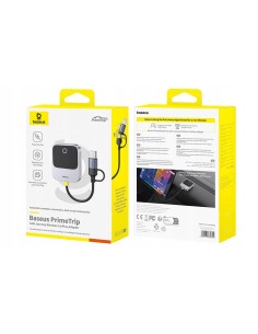 Baseus SafeJourney | Adapter bezprzewodowy do Apple AudioCar do iPhone, Bluetooth WiFi