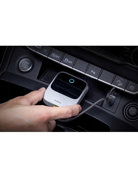Baseus SafeJourney | Adapter bezprzewodowy do Apple AudioCar do iPhone, Bluetooth WiFi
