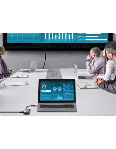 Baseus Metal Gleam Series 8-in-1 | Adapter HUB USB-C - HDMI 4K 3x USB3.0 USB-C RJ45 SD TF PD 100W