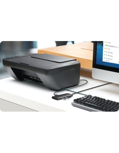 Baseus Lite Series 4-Port | HUB adapter rozdzielacz USB-C - USB 3.0 *4 25cm