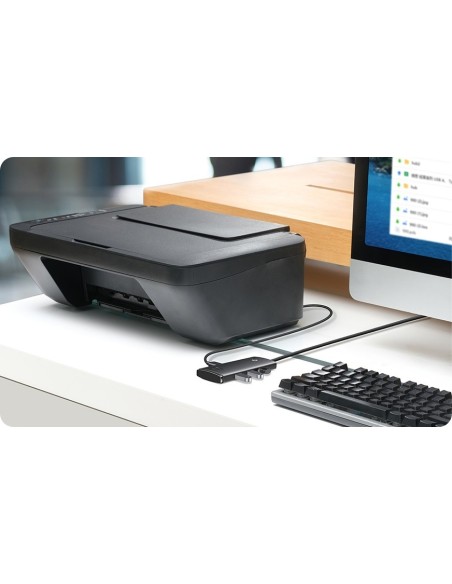 Baseus Lite Series 4-Port | HUB adapter rozdzielacz USB-C - USB 3.0 *4 25cm