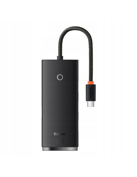 Baseus Lite Series 4-Port | HUB adapter rozdzielacz USB-C - USB 3.0 *4 25cm