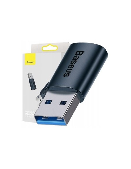 Baseus Ingenuity Series | Adapter przejściówka z USB-A do USB-C OTG 10Gb/s
