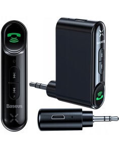 Baseus Qiyin | Transmiter odbiornik dźwięku bluetooth AUX do samochodu