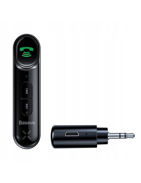 Baseus Qiyin | Transmiter odbiornik dźwięku bluetooth AUX do samochodu