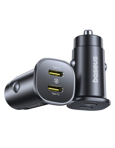 Baseus GoTrip | Ładowarka samochodowa USB-C USB typC 30W PD QC