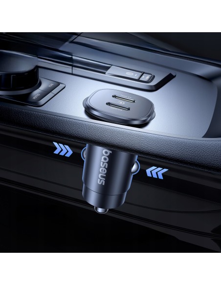 Baseus GoTrip | Ładowarka samochodowa USB-C USB typC 30W PD QC