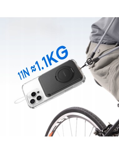 Baseus MagPro 3 | Magnetyczne etui do telefonu na karty dokumenty, podstawka MagSafe