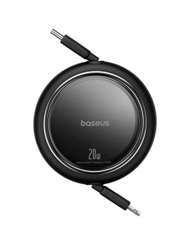 Baseus Free2Pull | Rozwijany kabel, przewód do iPhone, USB-C - Ligtning, Szybkie ładowanie PD 20W, 1m