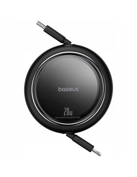 Baseus Free2Pull | Rozwijany kabel, przewód do iPhone, USB-C - Ligtning, Szybkie ładowanie PD 20W, 1m
