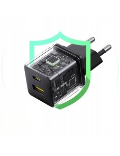 Baseus Palm |  Szybka Ładowarka Sieciowa, Zasilacz USB-C USB-A PD 20W