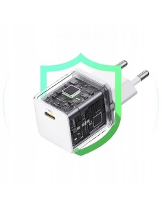 Baseus Palm Szybka Ładowarka Sieciowa 1C 30W EU Moon White
