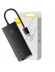 Baseus Lite Series 4-Port | HUB adapter rozdzielacz USB - USB 3.0 *4 25cm