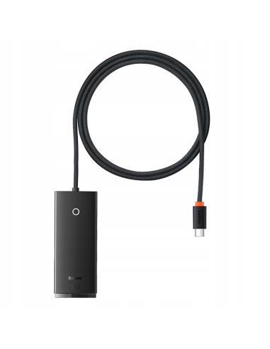 Baseus Lite Series 4-Port | HUB adapter rozdzielacz USB-C - USB 3.0 *4 100cm