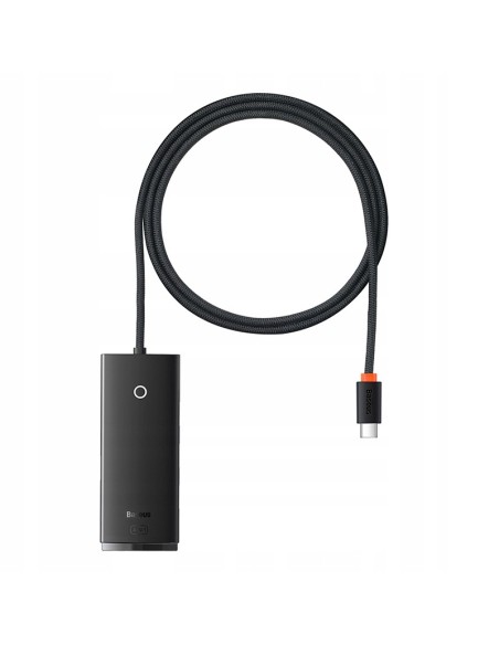 Baseus Lite Series 4-Port | HUB adapter rozdzielacz USB-C - USB 3.0 *4 100cm