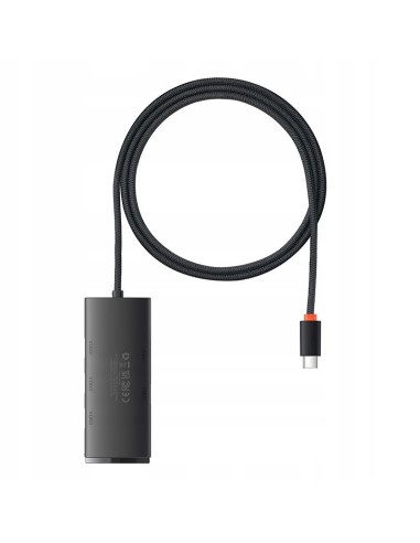 Baseus Lite Series 4-Port | HUB adapter rozdzielacz USB-C - USB 3.0 *4 100cm