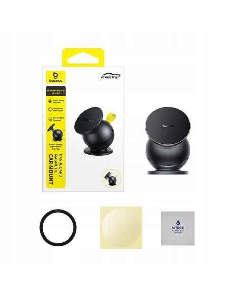 Baseus PrimeTrip VC1 Air Magnetyczny Uchwyt Samochodowy Cosmic Black