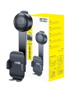 Baseus PrimeTrip C03 Air Mechaniczny Uchwyt Samochodowy (Suction Cup Version, Cosmic Black)