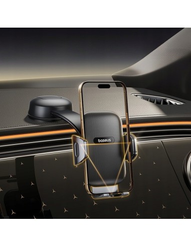 Baseus PrimeTrip C03 Air Mechaniczny Uchwyt Samochodowy (Suction Cup Version, Cosmic Black)