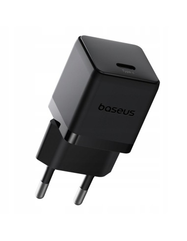 Baseus Palm Szybka Ładowarka Sieciowa 1C 20W EU Cluster Black