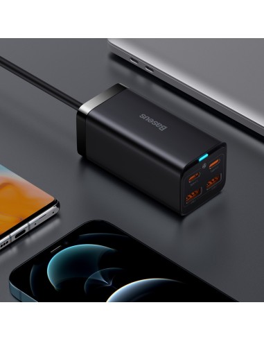 Baseus GAN3 Pro | Ładowarka sieciowa zasilacz 4x USB-A USB-C PD QC4.0 100W