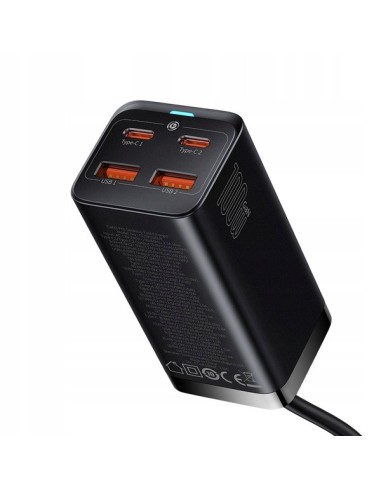 Baseus GAN3 Pro | Ładowarka sieciowa zasilacz 4x USB-A USB-C PD QC4.0 100W